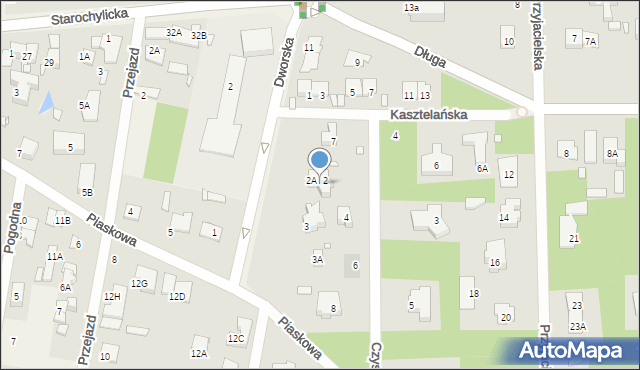 Konstancin-Jeziorna, Dworska, 5, mapa Konstancin-Jeziorna