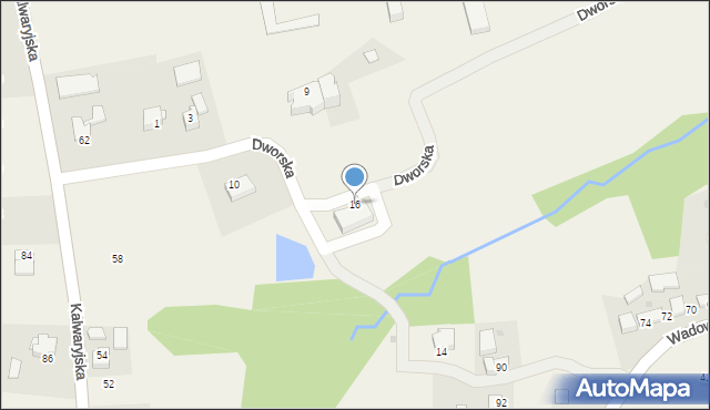Kopytówka, Dworska, 16, mapa Kopytówka