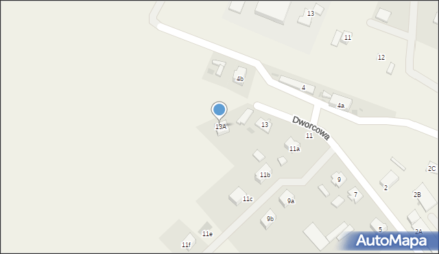 Liniewo, Dworcowa, 13A, mapa Liniewo