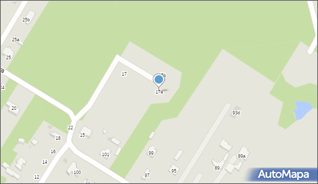 Łódź, Dworcowa, 17a, mapa Łodzi