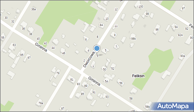 Łódź, Dworcowa, 3, mapa Łodzi