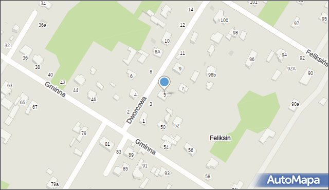 Łódź, Dworcowa, 5, mapa Łodzi