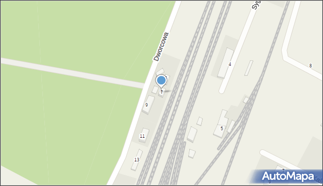 Maksymilianowo, Dworcowa, 7, mapa Maksymilianowo