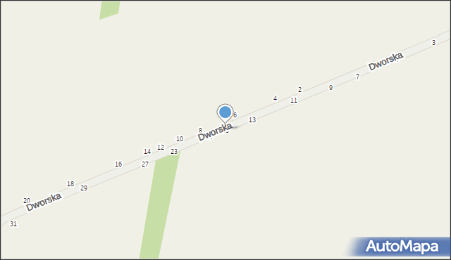 Maliszew, Dworska, 15, mapa Maliszew