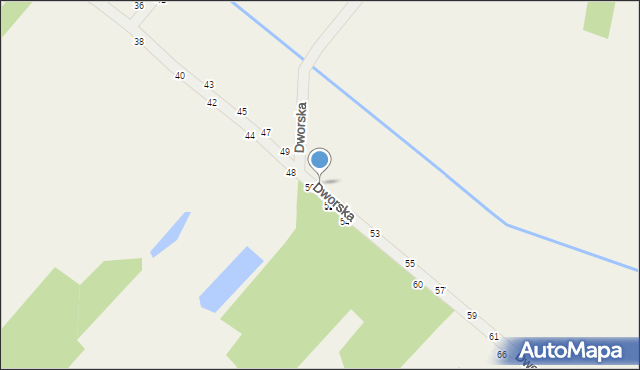 Maliszew, Dworska, 51, mapa Maliszew