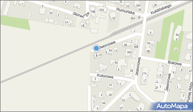 Michałowice, Dworcowa, 8, mapa Michałowice