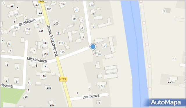 Nieporęt, Dworcowa, 1, mapa Nieporęt