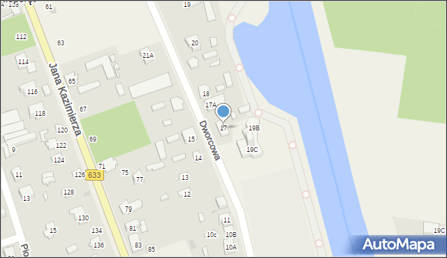 Nieporęt, Dworcowa, 17, mapa Nieporęt