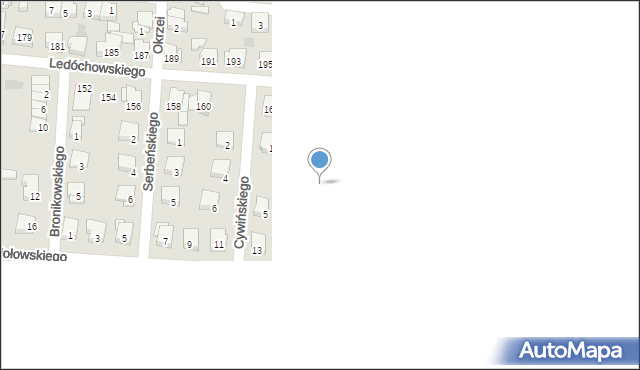 Ostrów Wielkopolski, Dwornika Józefa, 4, mapa Ostrów Wielkopolski