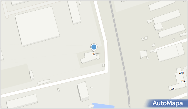 Pasłęk, Dworcowa, 9a, mapa Pasłęk