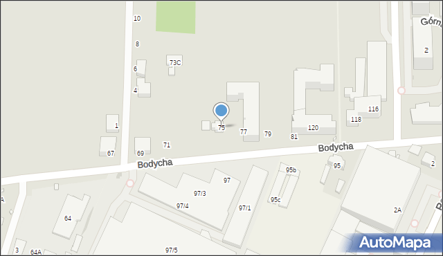 Piastów, Dworcowa, 75, mapa Piastów