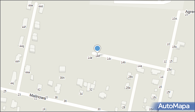 Piotrków Trybunalski, Dworska, 14d, mapa Piotrków Trybunalski