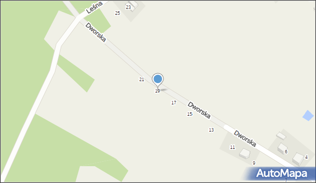 Płoki, Dworska, 19, mapa Płoki