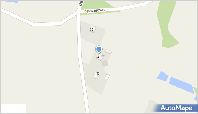 Przerośl, Dworna, 41, mapa Przerośl