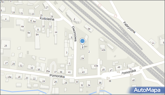 Pszczółki, Dworcowa, 6, mapa Pszczółki