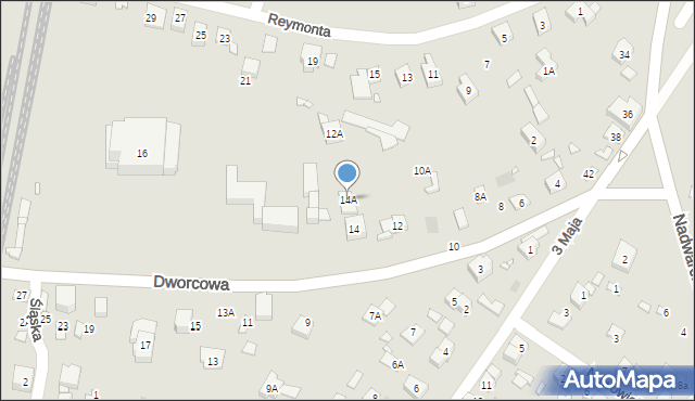 Puszczykowo, Dworcowa, 14A, mapa Puszczykowo