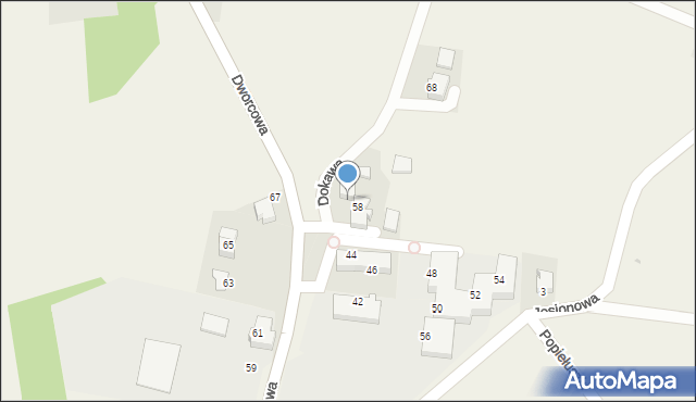 Radostowice, Dworcowa, 60, mapa Radostowice