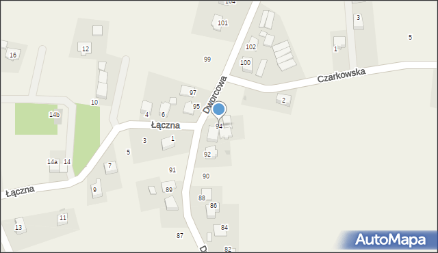 Radostowice, Dworcowa, 94, mapa Radostowice