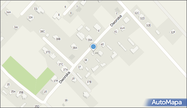 Rajec Poduchowny, Dworska, 13, mapa Rajec Poduchowny