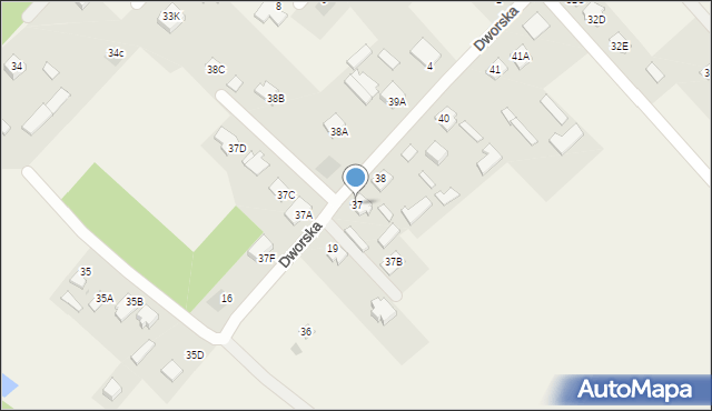 Rajec Poduchowny, Dworska, 17, mapa Rajec Poduchowny