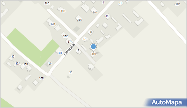 Rajec Poduchowny, Dworska, 17a, mapa Rajec Poduchowny