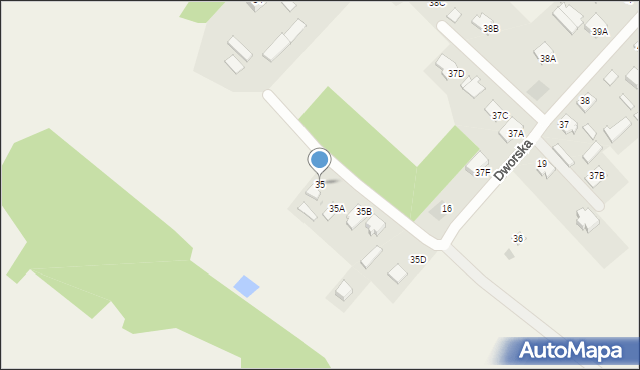 Rajec Poduchowny, Dworska, 18d, mapa Rajec Poduchowny