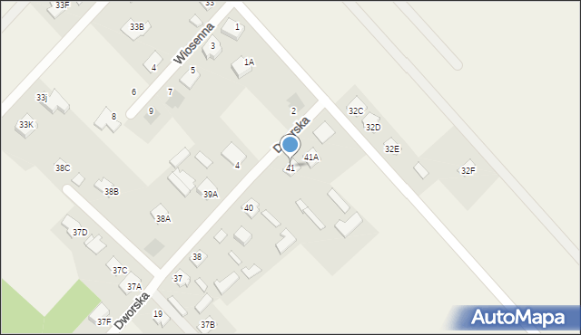 Rajec Poduchowny, Dworska, 5, mapa Rajec Poduchowny