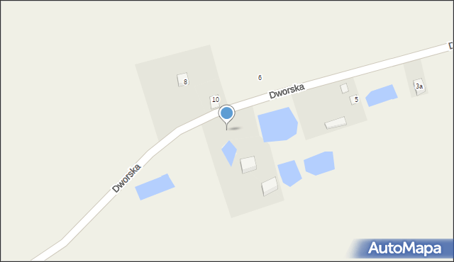 Rakowiec, Dworska, 7a, mapa Rakowiec