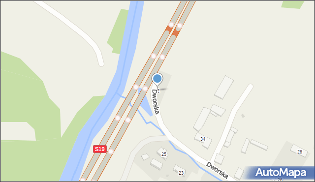 Równe, Dworska, 32, mapa Równe