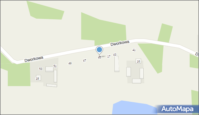 Rudniki, Dworkowa, 45, mapa Rudniki