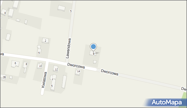 Sadowice, Dworcowa, 9, mapa Sadowice