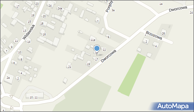 Siemkowice, Dworcowa, 15, mapa Siemkowice
