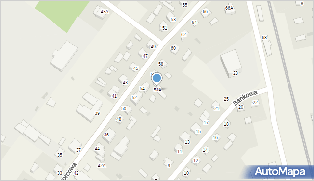 Śliwice, Dworcowa, 54A, mapa Śliwice