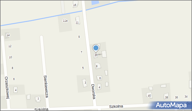 Stanisławów, Dworska, 10, mapa Stanisławów