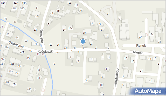 Stare Babice, Dworkowa, 6, mapa Stare Babice