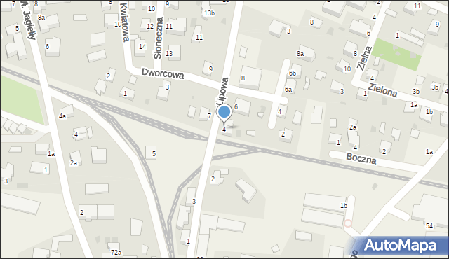 Stegna, Dworcowa, 4, mapa Stegna