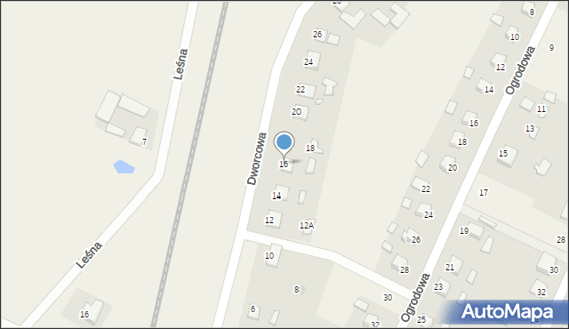 Stronno, Dworcowa, 16, mapa Stronno