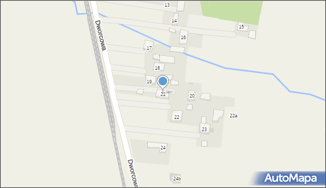 Sułkowice, Dworcowa, 21, mapa Sułkowice