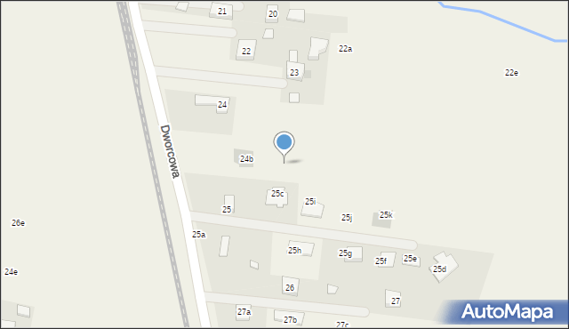 Sułkowice, Dworcowa, 24c, mapa Sułkowice