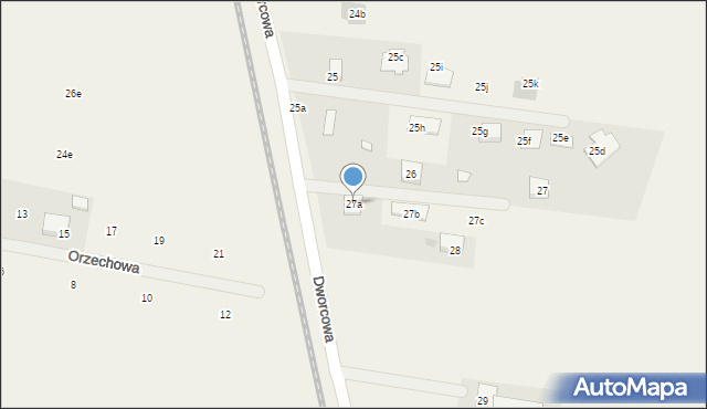 Sułkowice, Dworcowa, 27a, mapa Sułkowice