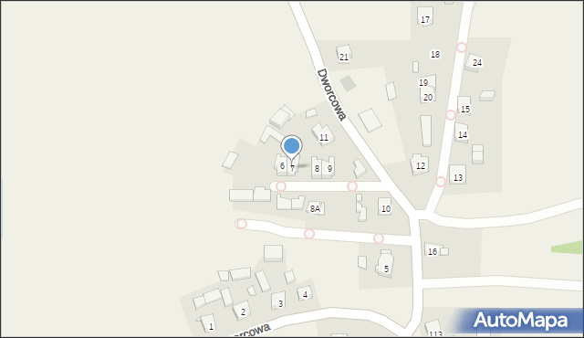 Sypniewo, Dworcowa, 7, mapa Sypniewo