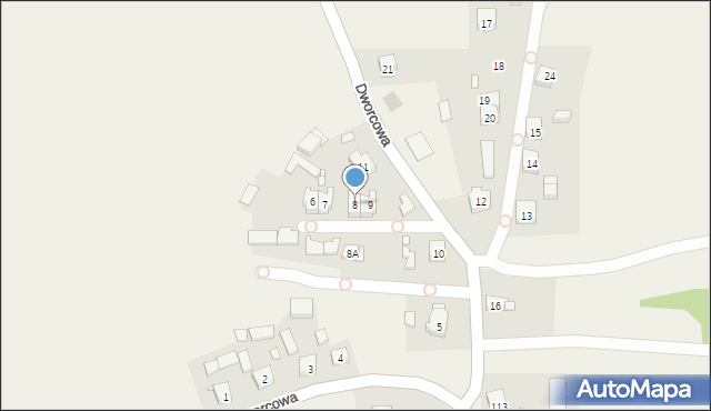 Sypniewo, Dworcowa, 8, mapa Sypniewo