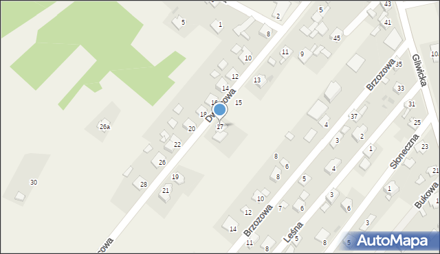 Taciszów, Dworcowa, 17, mapa Taciszów