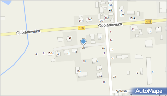 Topola-Osiedle, Dworcowa, 4b, mapa Topola-Osiedle