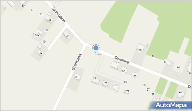 Wierzchowie, Dworska, 83, mapa Wierzchowie