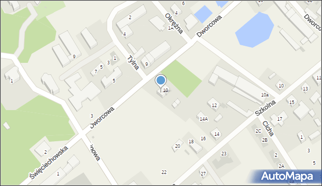 Wilkowice, Dworcowa, 8, mapa Wilkowice