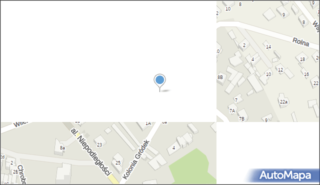 Wołomin, Dworska, 4, mapa Wołomin
