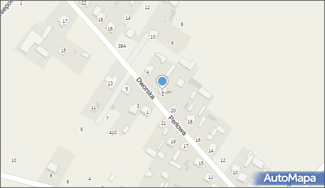 Wołyńce-Kolonia, Dworska, 2, mapa Wołyńce-Kolonia