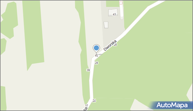 Wrzosówka, Dworska, 41, mapa Wrzosówka