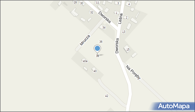 Zaborze, Dworska, 38, mapa Zaborze